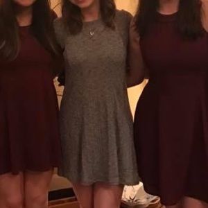 FOREVER 21 GREY MINI DRESS